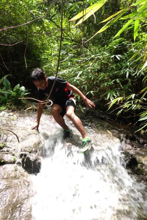 Alvin trail running1