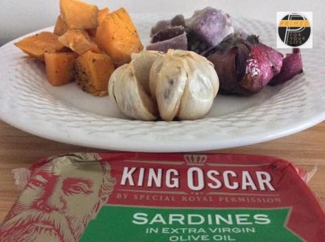 Primed Sardines with Roasted Vegetables