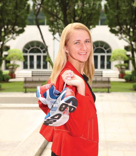 Natasha with K-Swiss