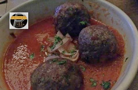 The Wholesome Table grass-fed meatballs