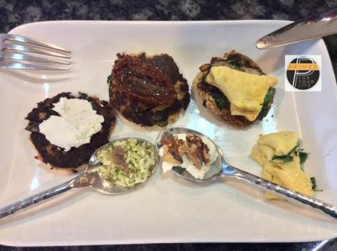 Salmon Patties 4 ways