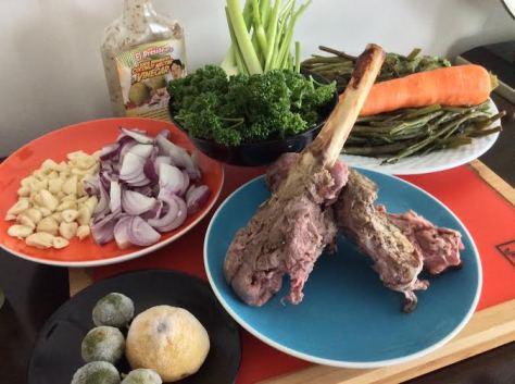 Bone Broth ingredients