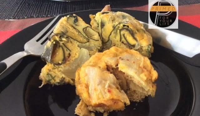 Primed Sardine, Anchovy, Kimchi and Sea Vegetable Muffin Duo