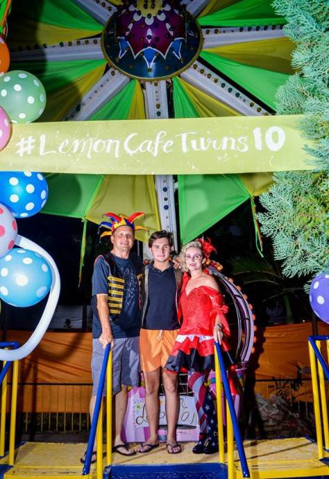 Sarah and Etienne and Liam