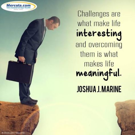 Happy meaningful challenges