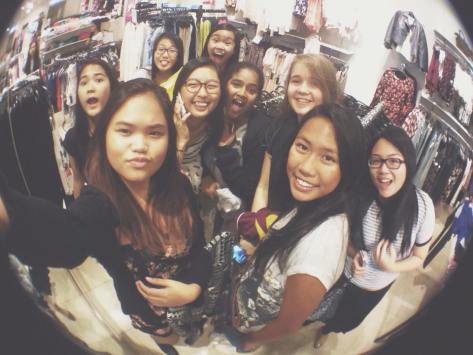 Lauren and ISM friends