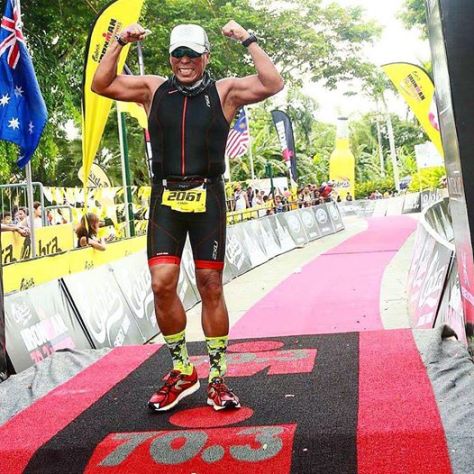 Danny half-Ironman
