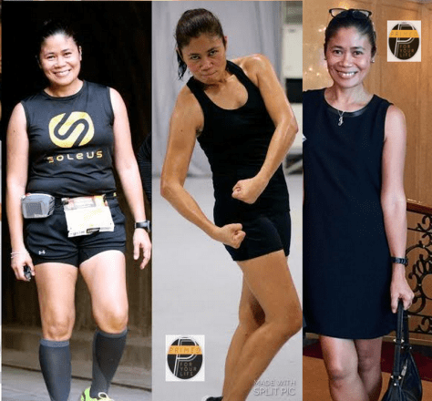 Judith before and after picture