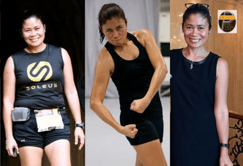 Judith before and after picture