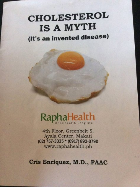 Cholesterol is a myth