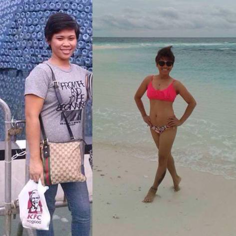 Ren Ren before and after