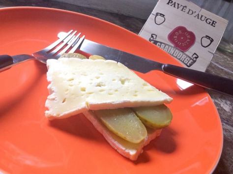 Cheese and pickle sandwich1