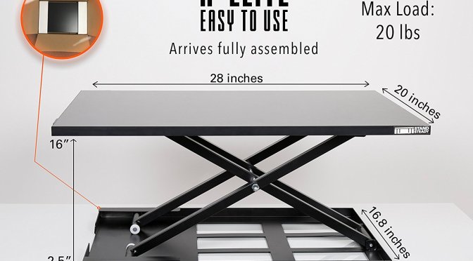 Standing Desk Health Program with Stance Standing Desk from Primed Ethan.