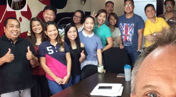 The Wholesome Table Staff enjoying Primed Healthy Benefits AND their Families too.