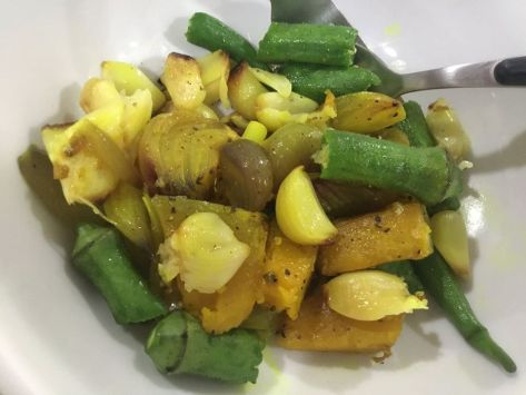 Roasted turmeric Veg8