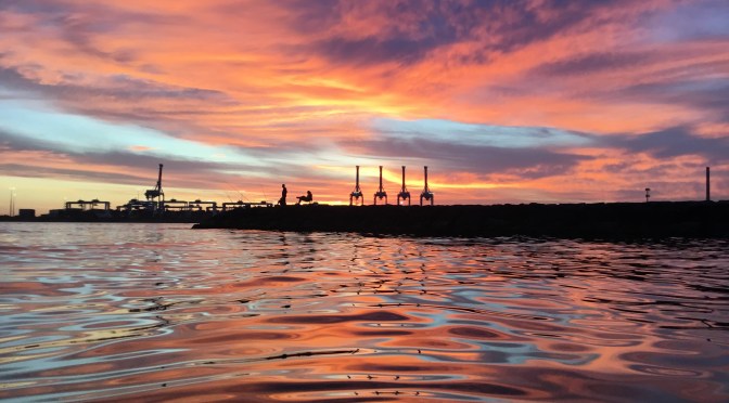 An amazing night in Port Melbourne. #coldwatercoach